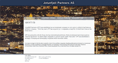 Desktop Screenshot of jfp.no